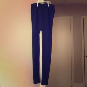 Black maternity leggings super stretchy